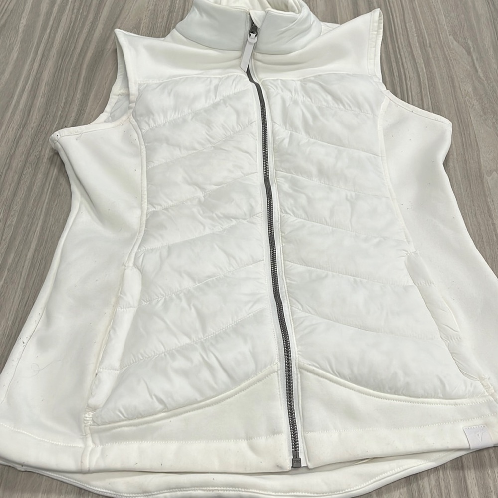 Life integrity earth brand women’s size small white vest